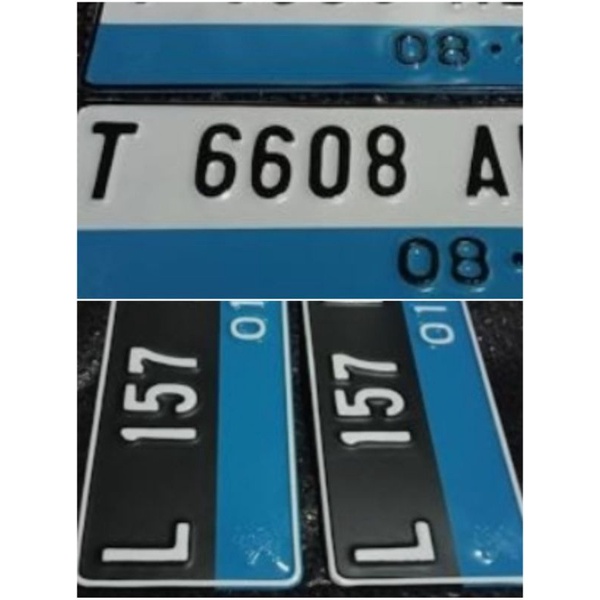 plat motor listrik