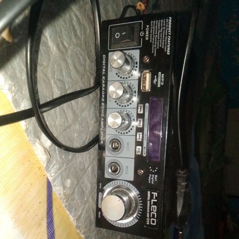 Amplifier Fleco D09 Murah meriah Arus Ac / Dc