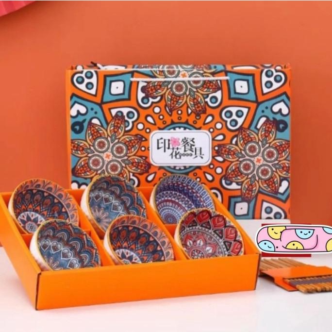 

Promo Hampers lebaran wedding gift kado ultah keramik set unik special