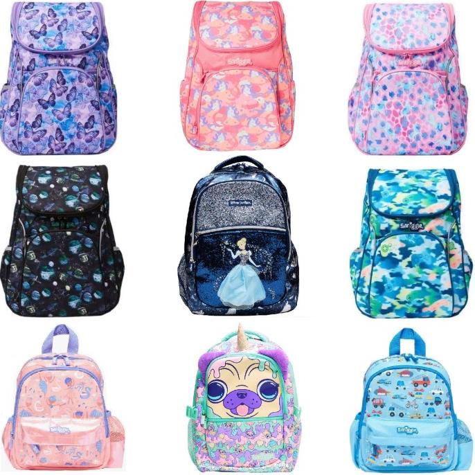 Smiggle Backpack Unicorn Gold Tas Ransel Smiggle Original