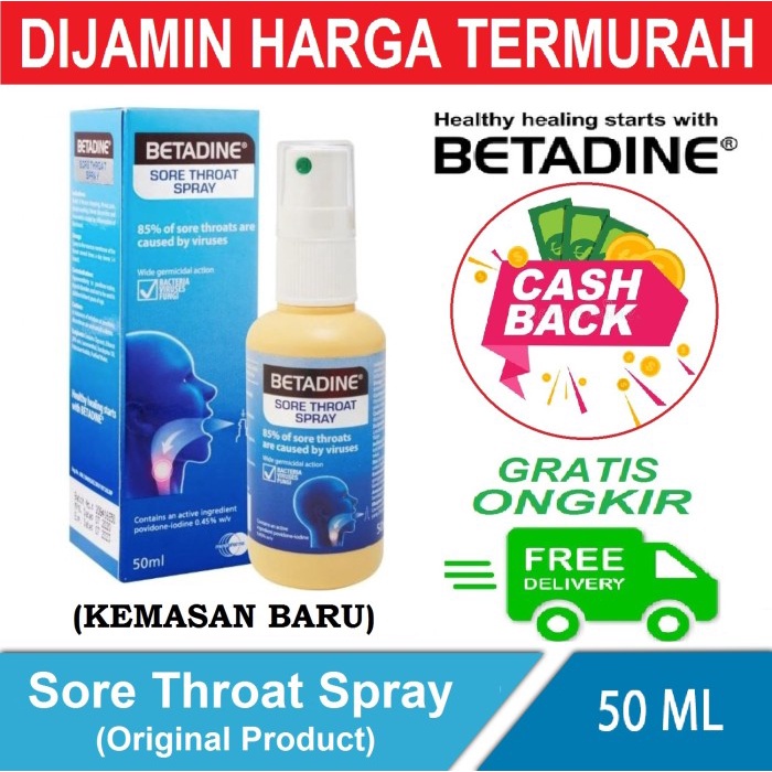 BETADINE SORE THROAT SPRAY