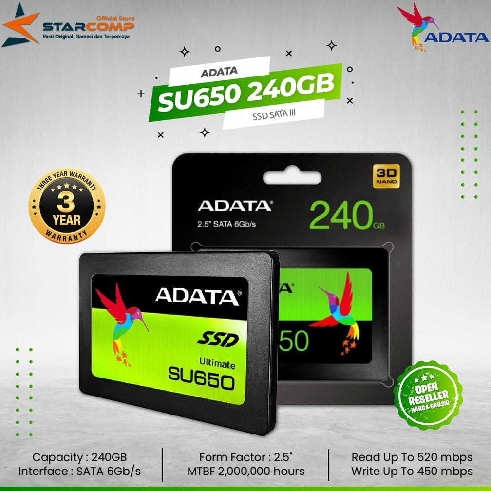SSD ADATA SU650 Ultimate 240GB