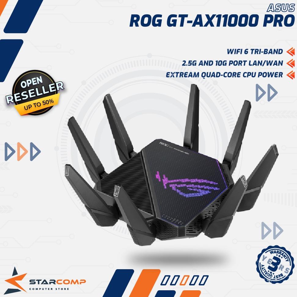 ASUS GT-AX11000 Pro ROG Rapture Tri-Band WiFi 6 Gaming Router AX 11000