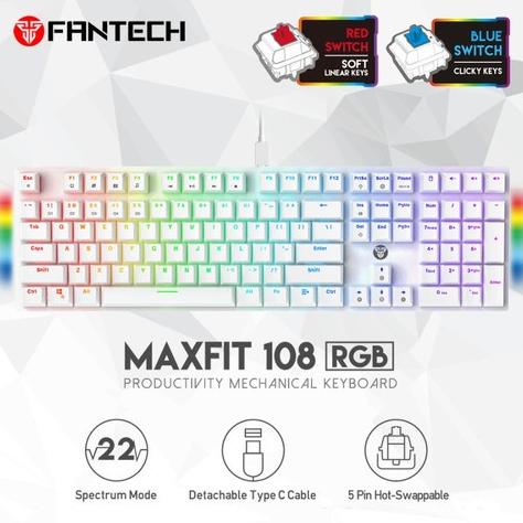 Fantech MK855 Maxfit108 Mechanical Gaming Keyboard