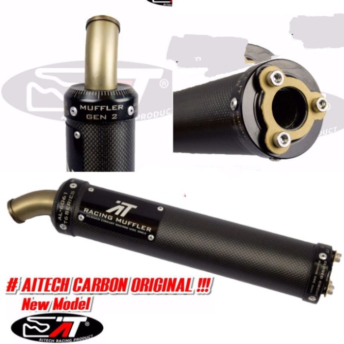 Silincer Knalpot Aitech Ninja Karbon Original Model
