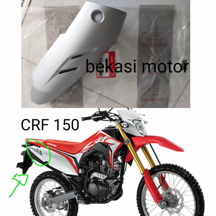 Muffler Cover Knalpot Honda Crf 150 Original