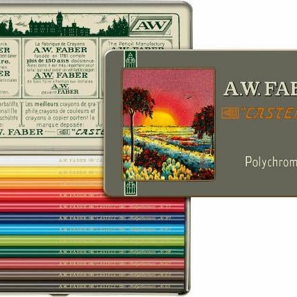 

Terlaris A.W. Faber Castell Polychromos Limited Edition 111Th Set 12/24/36 Pcs