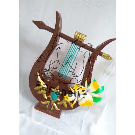 lyre/harpa venti genshin impact