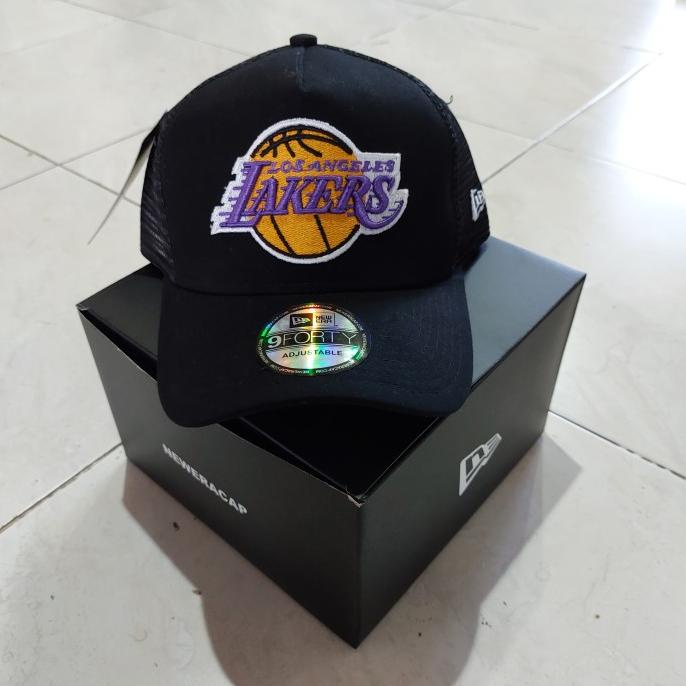 SALE Topi New Era 9Forty LA Lakers Original Terbaru Include Box TERMURAH