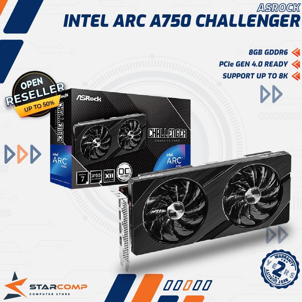 Intel Arc A750 Challenger ASRock Intel Arc A 750 8GB GDDR6