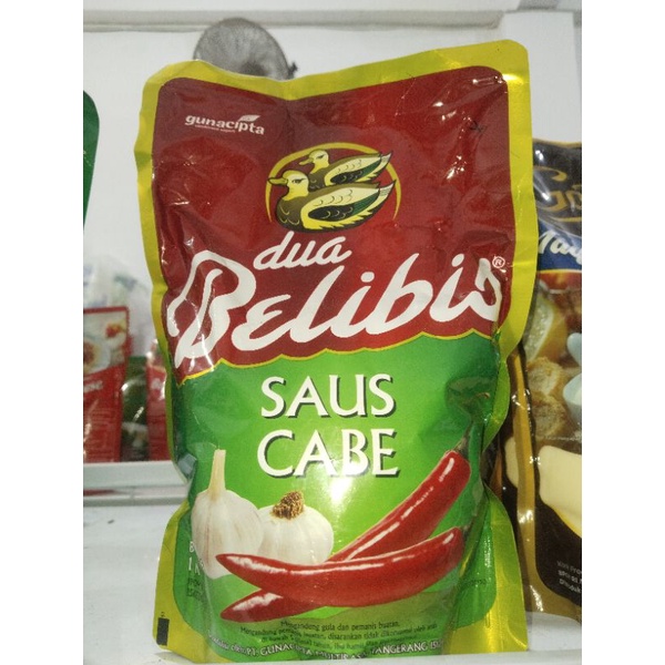 

Saus Cabe Dua Belibis 1 kg