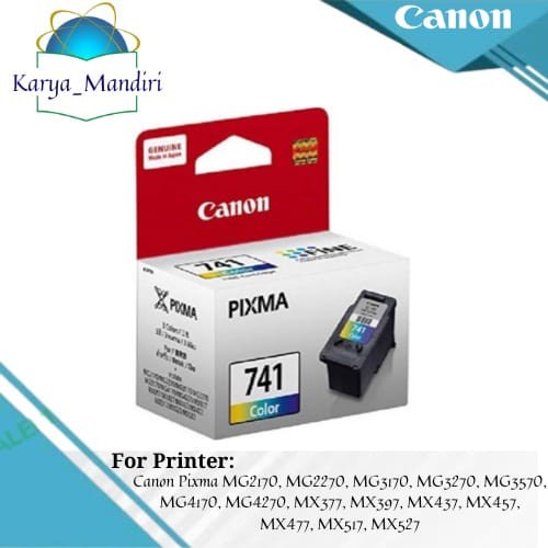 Terlaris Catridge Tinta Canon 740 & 741 Pixma Mg2170 Pixma Mg2270 Pixma Mg3170