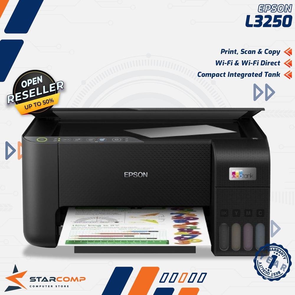 Printer EPSON EcoTank L3250 A4 All in One-EPSON L 3250 Ink Tank WiFi