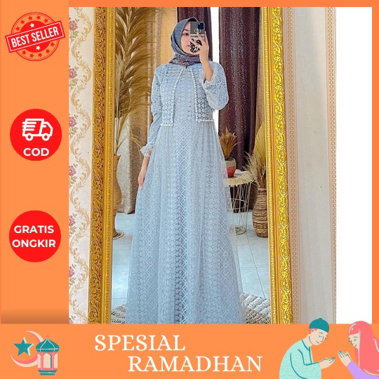 Raya Vol 2 Gamis Terbaru By Ratu Mulabees || Gamis Polos || Gamis Remaja || Gamis Elegant || Gamis L