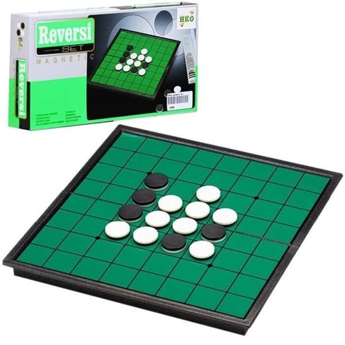 OTHELLO SET - MAGNETIC BOARD GAME KELUARGA