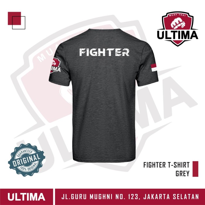T-Shirt Kaos Muay Thai / Boxing / Mma - Ultima Fighter