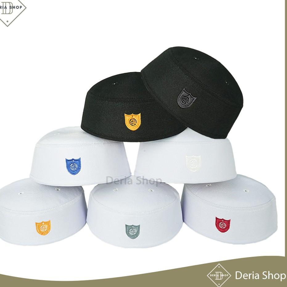 Peci Kopiah Songkok MALAYSIA Haji Alay, Peci Kopeah Putih Hitam Kopyah Laki Laki Malaisia Kupiah Mal