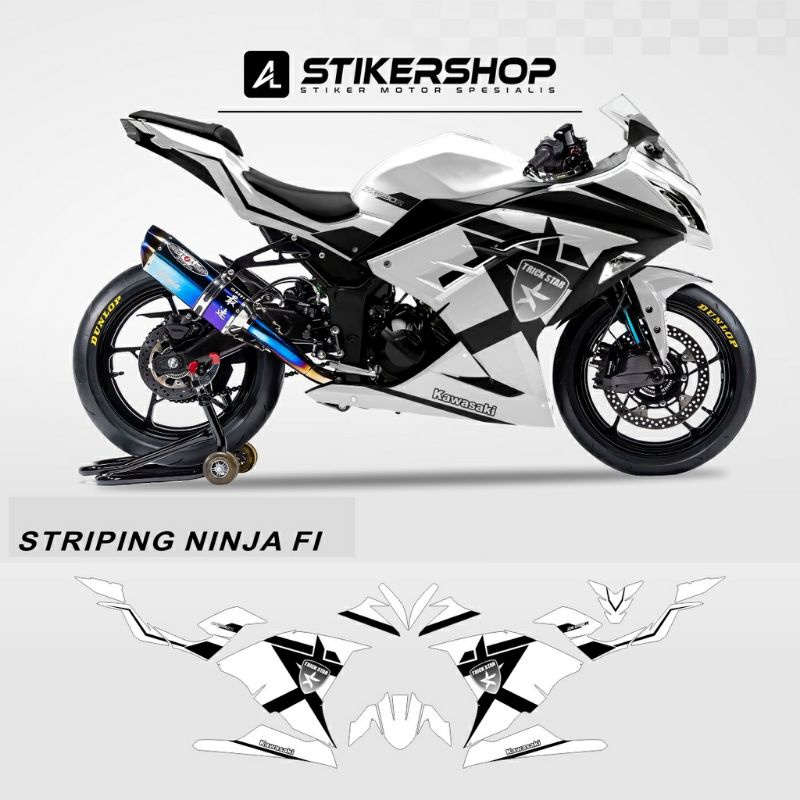 STIKER KAWASAKI NINJA 250 / STIKER NINJA 250 CC
