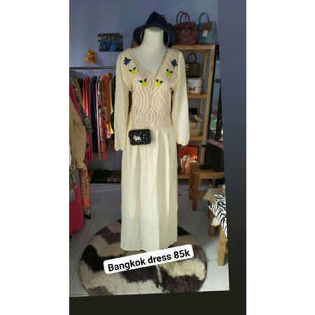 baju gamis Bangkok premium