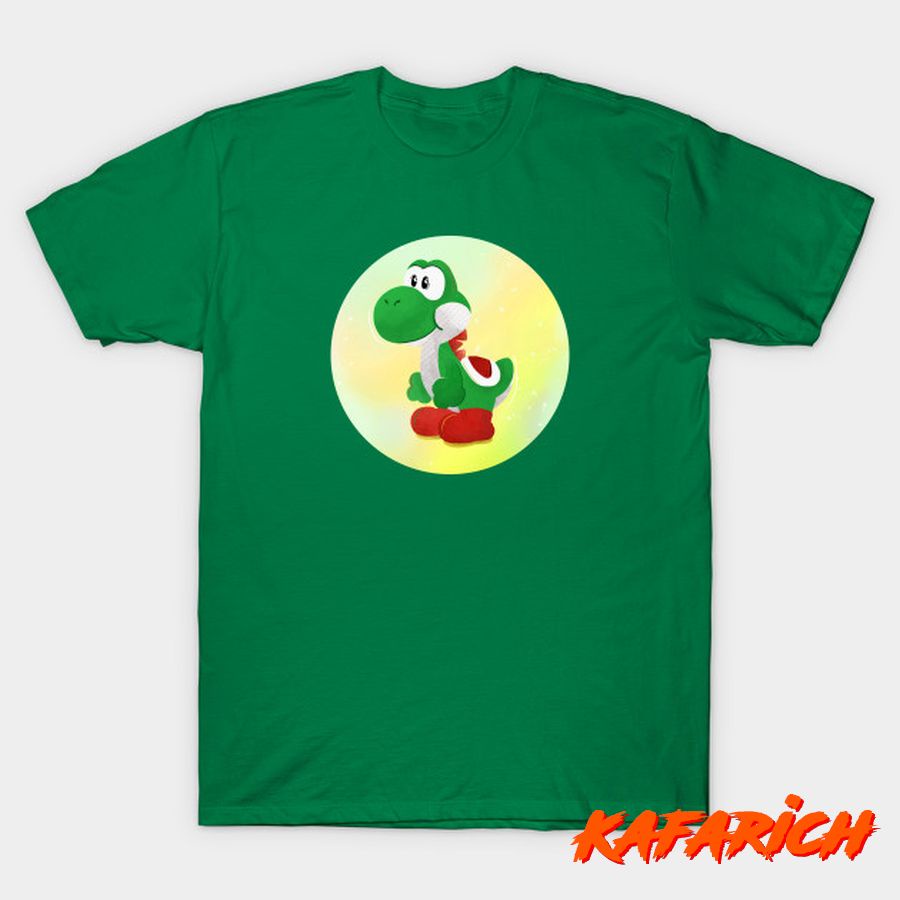 Kaos Custom Popular Yoshi Nintendo Super Mario Bros Video Game Yoshi 8