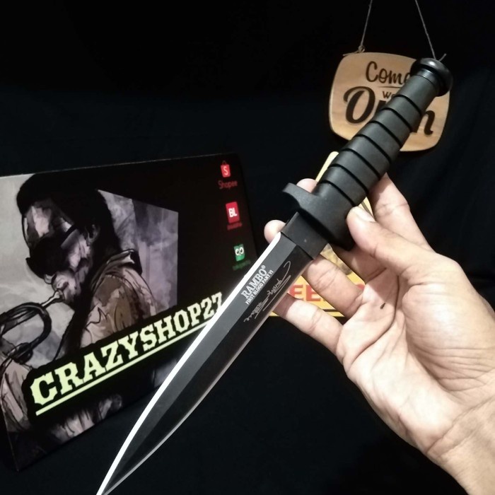 

Ukirku Pisau Rambo Vi / Pisau Rambo 6 / Pisau Berburu