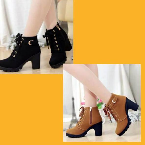 "ABA.13Ap23g" IMPORT SEPATU BOOTS FASHION KOREA IMPORT SEPATU WANITA IMPORT