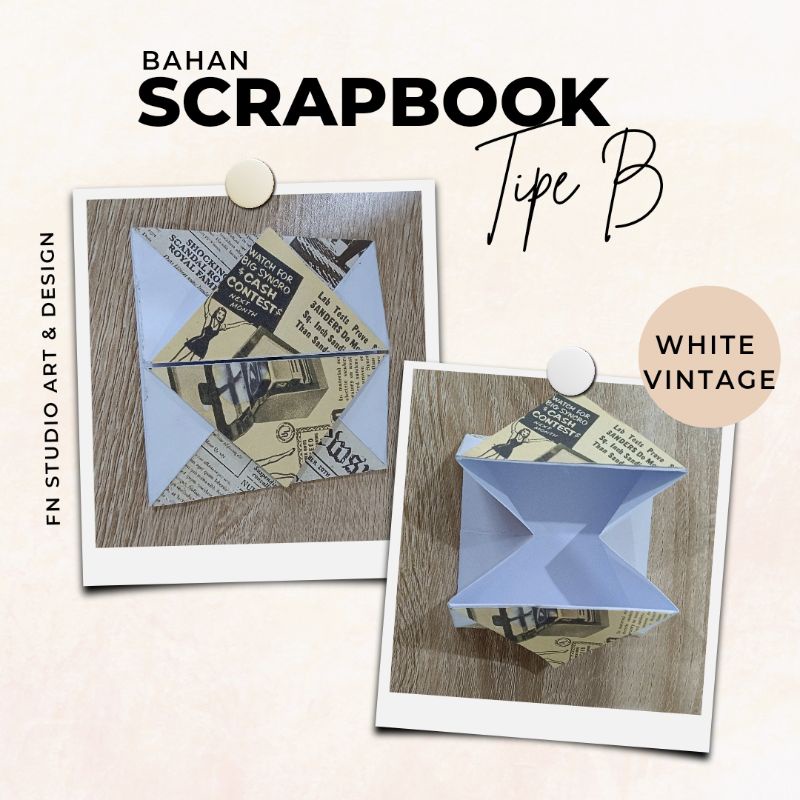 

bahan scrapbook/pop up tipe B tema vintage dapat 3 pcs