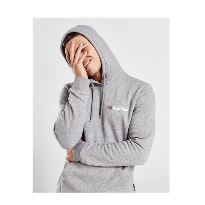 Napapijri Bondi Back Hoodie Grey Original New