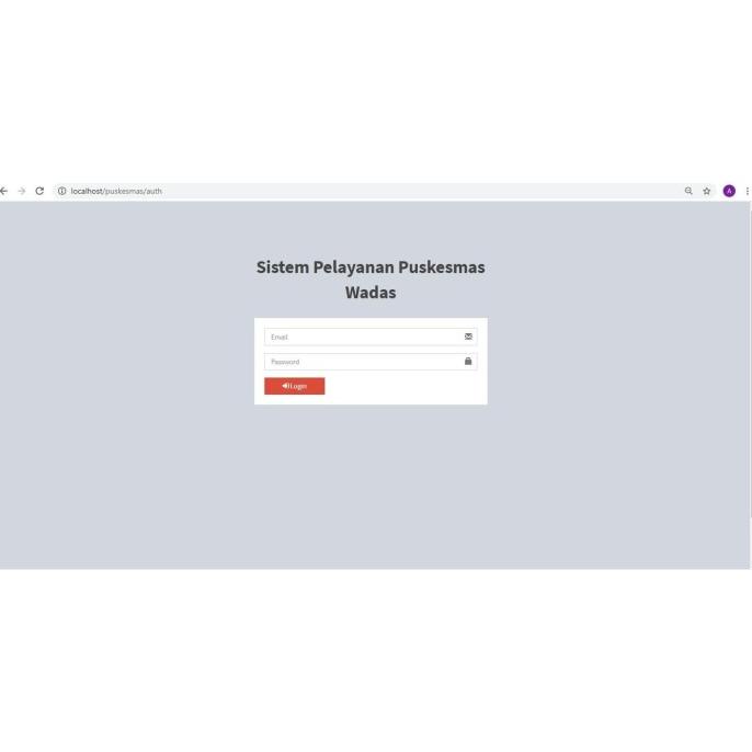 Sistem Informasi Puskesmas Framework Codeigniter /Software/Source Code