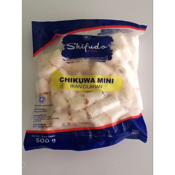 

Shifudo Chikuwa Mini Ikan Olahan 500 Gram