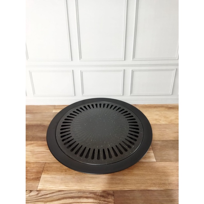 grill pan  Panggangan Grill Pan / Pemanggang Grill BBQ(I3M1) grill pan listrik pemanggang sate peman
