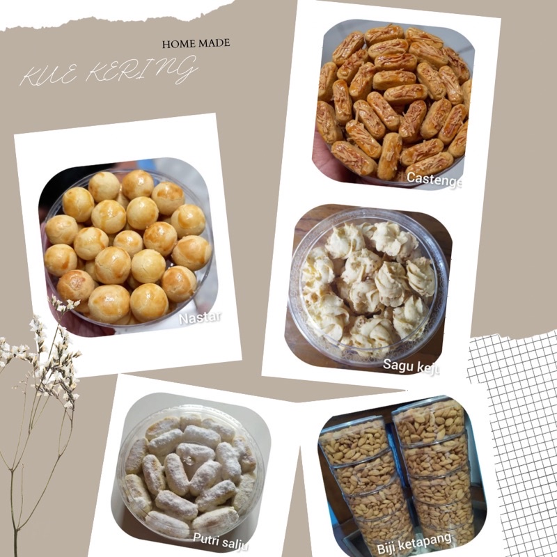 

KUE KERING 500 GRAM || KUE KERING HOME MADE || PARCEL KUE LEBARAN
