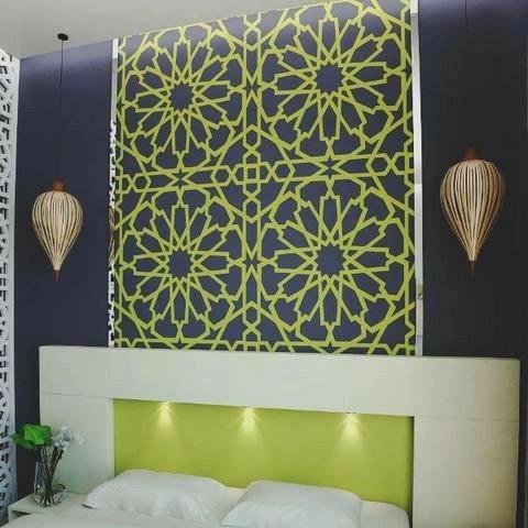

Terlaris Stn Stencil Dinding Motif Mandala 2 Ukuran 32Cm X 32Cm Bahan Tebal