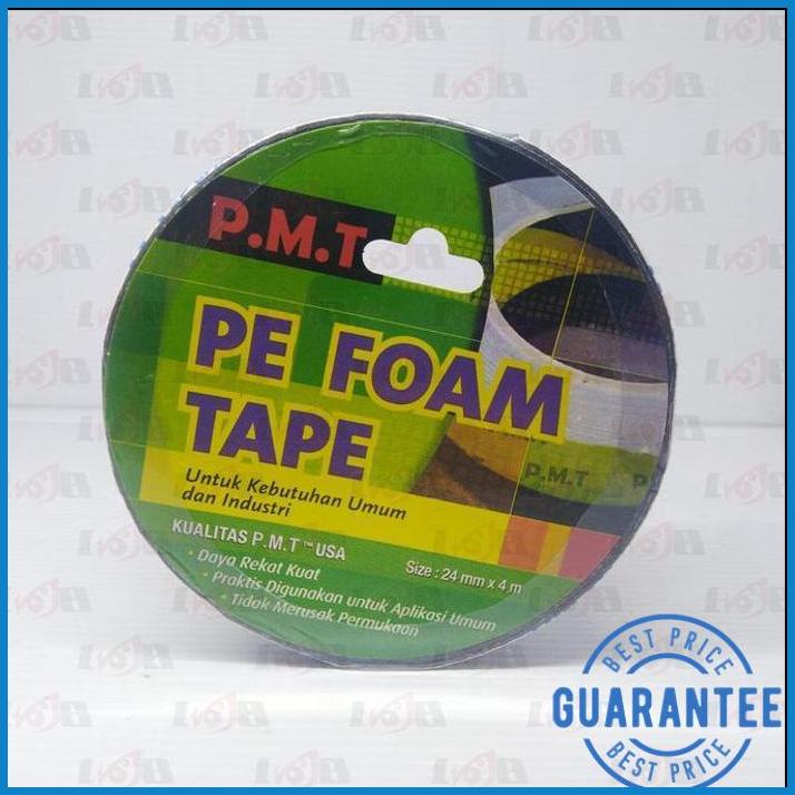 

DOUBLE TAPE 3M FOAM BUSA PUTIH PE HIGH QUALITY LEM DOBEL PEREKAT