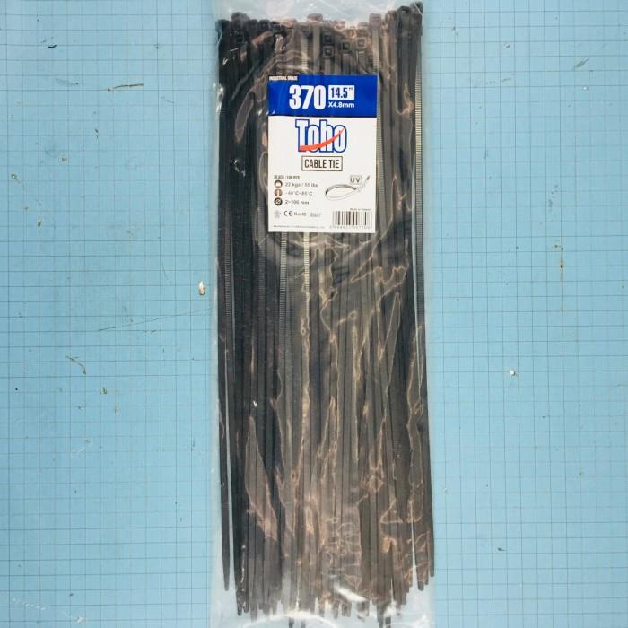 

Terlaris Klip Toho Heavy Duty Cable Ties 4.8 X 370Mm 37Cm Kabel Tis
