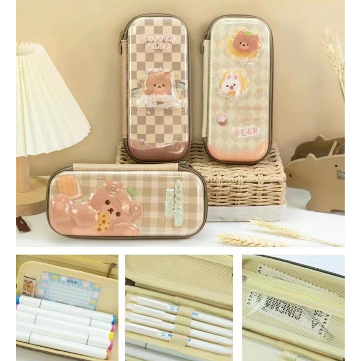 

Tempat pensil/pencil case hardcase bubble/timbul - Avery