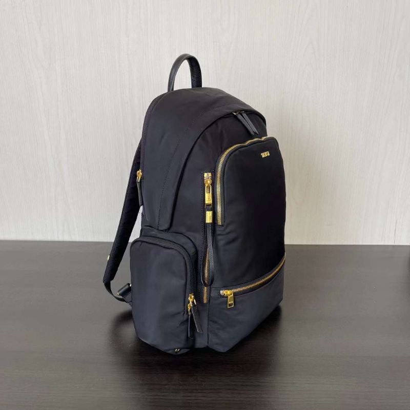 tas ransel wanita tumi voyageur celina backpack cewek tas laptop nylon hitam nylon mirror p1shoes