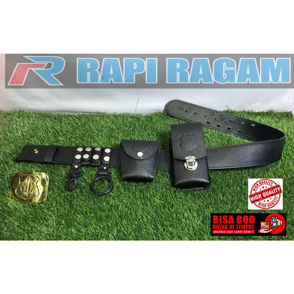 Kopel SATPAM lengkap KULIT ASLI premium