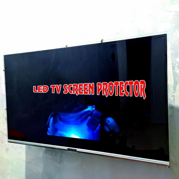 Pelindung Layar TV LED 32"inch _ Akrilik _ Screenguard-Temperedglass