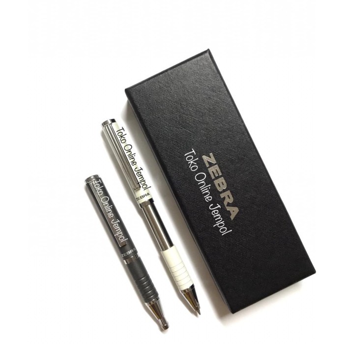 

Pulpen Stainless Zebra Slide BP115 in Gift Box pena balpoin ATK1081ZB