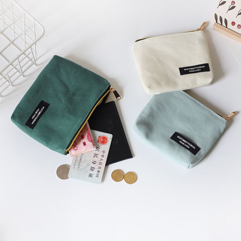 Sera versi Korea dari ins dompet koin warna solid sederhana super kecil mini siswa perempuan dompet koin segar kecil gaya dingin