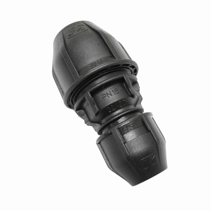 Reducer Compression HDPE 50mm x 25mm (1.5x0.75)