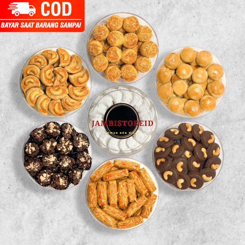 

(JAMBISTOREID) JAMBI LANGSUNG KERING Kue Kering Toples All Varian Cookies Lebaran Nastar Keju Mini Gulung Bolu Wafer Selai Nanas Goreng Kastengel Putri Salju Keju Sagu Coklat Kacang Mete Sembunyi Karakter Idul Fitri Stroberi Cornflakes Koko Crunch Jambi