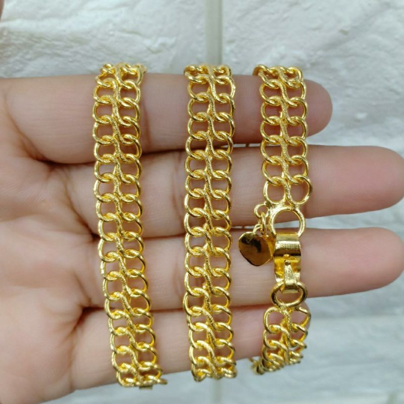 Gelang tangan replika emas24k/berlapis emas penang Gp18