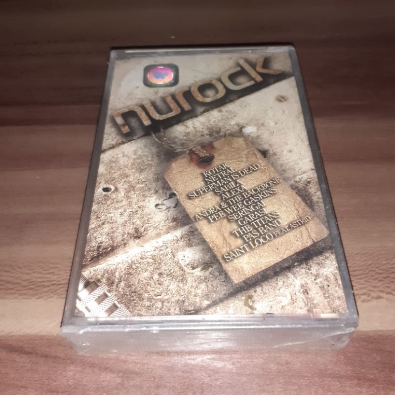 Kaset NUROCK - Kotak Netral Pee Wee Gaskins Superman Is Dead Seringai Pas Band Garasi Saint Loco