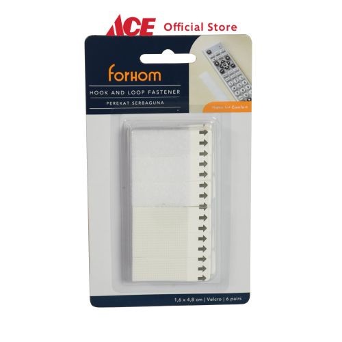 

DISKON Ace - Forhom Perekat Serbaguna Hook & Loop - Putih