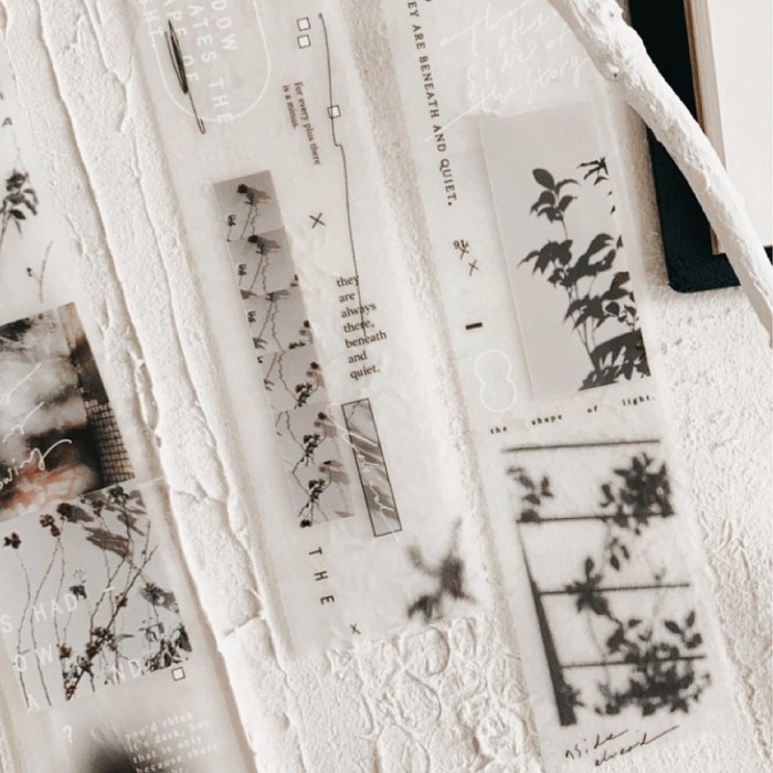 

HOT SALE Somesortoffern - Glimpse of a Shadow PET Tape (sampler 1 cycle design)