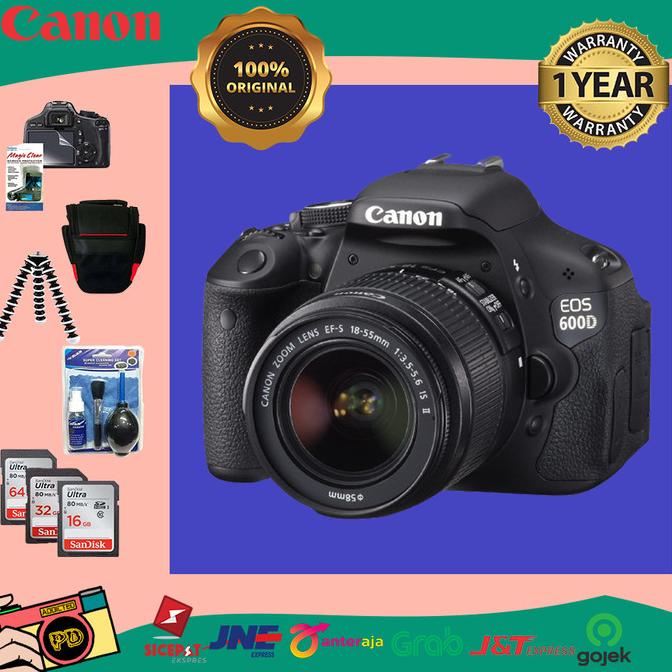 Canon Eos 600D Kit 18-55Mm Is Ii / Kamera Canon 600D - Original &amp; Baru