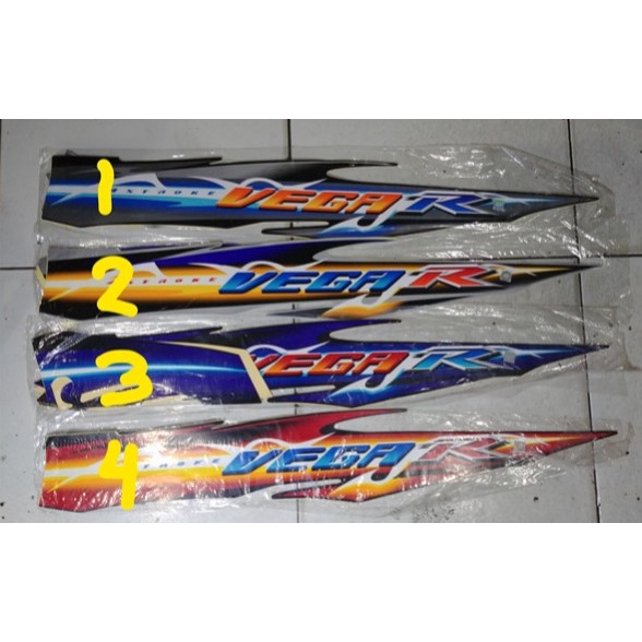 Striping lis&Stiker Body&Stiker Motor Vega R New 2007 2008