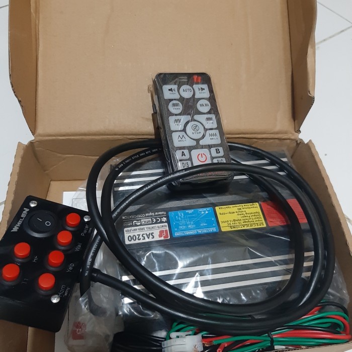 Terlaris Sirine Ic Whelen Alpha Custom 200 Watt